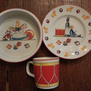 Tiffany & Co Vintage Child Dish Set